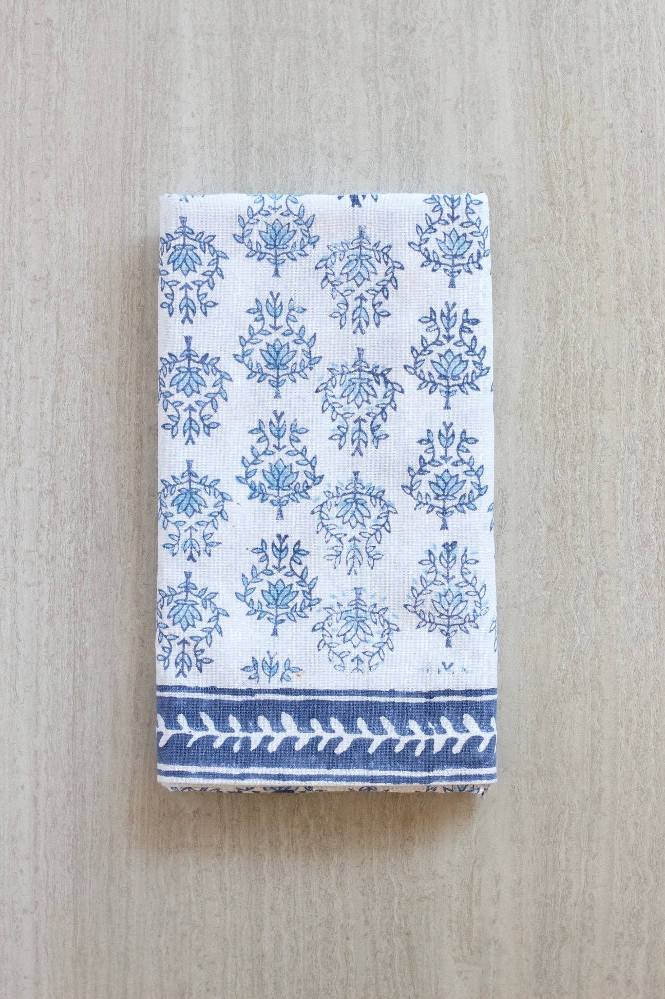 Mended - Wholesale Table Runner - Table Runner - Lotus, Uniform Blue & Navy3