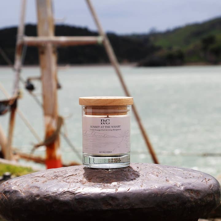 Raglan Candles - Wholesale Jar/filled candle - Sunset At The Wharf2