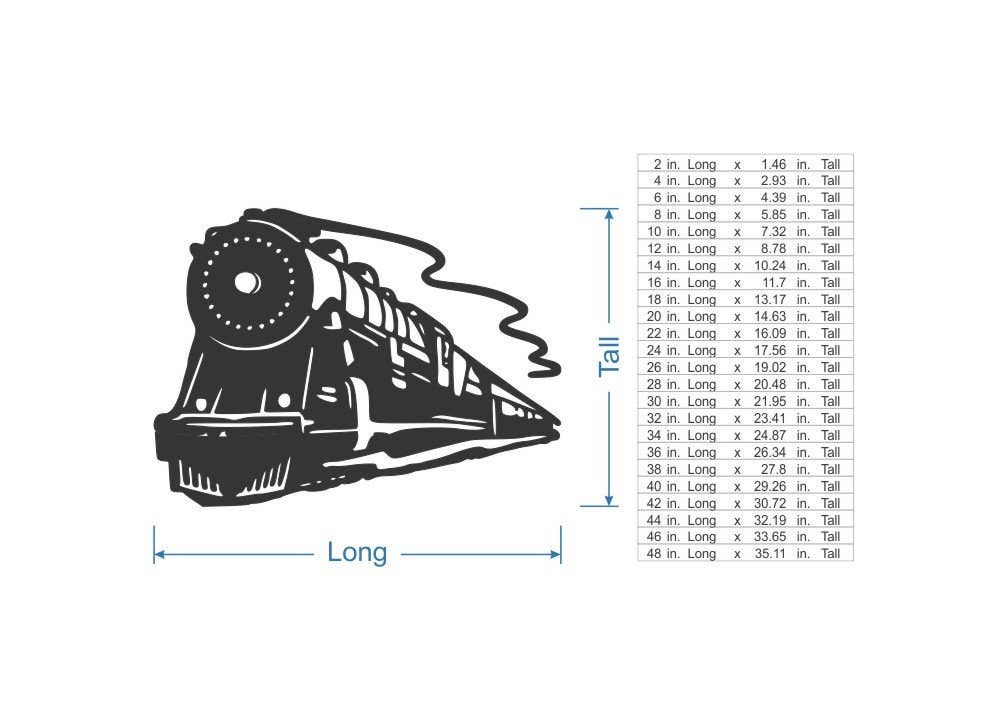 Jess and Jessica - Venta al por mayor Recortables - Tren Polar Express vintage con forma de madera, recorte de madera3