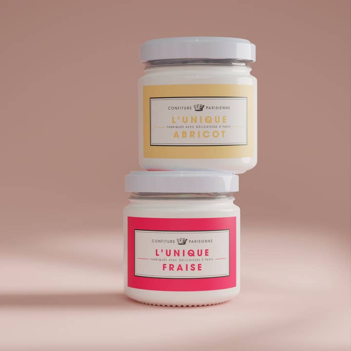 Confiture Parisienne - Wholesale Jam/Jelly - Set 2X100G Strawberry & Apricot1