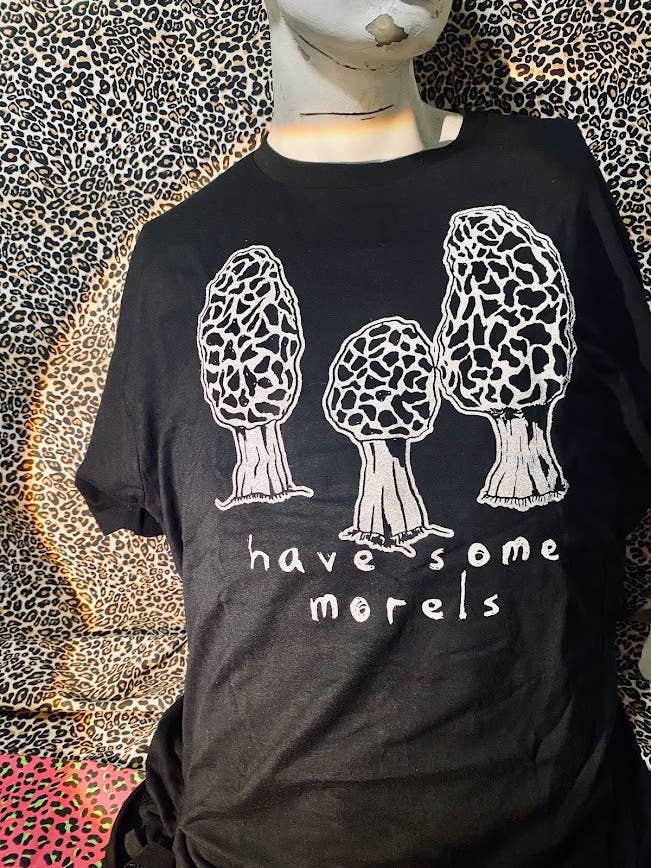 Have some Morels Tee. for wholesale by Three Raccoons
