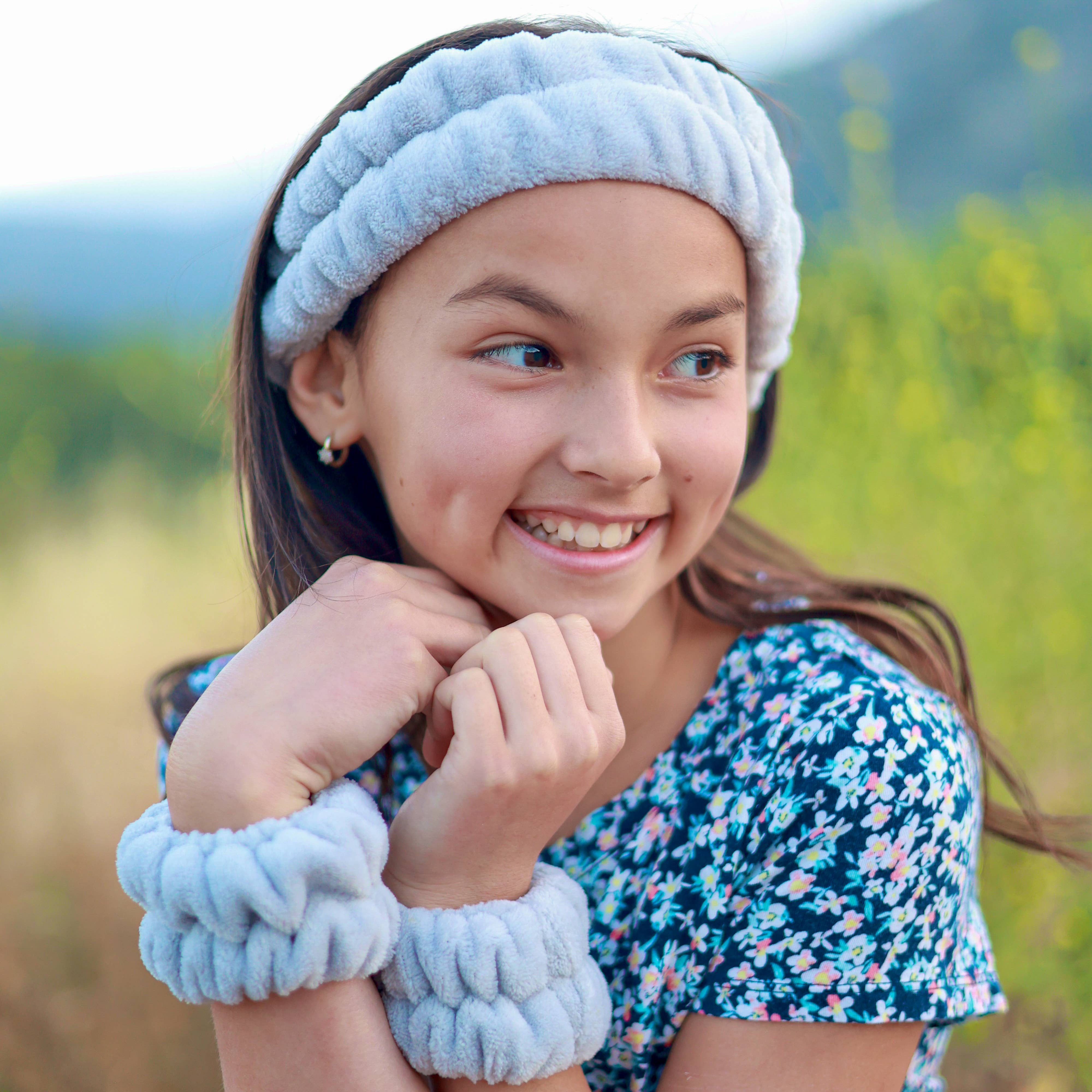 Frog Sac - Wholesale Spa Headband - Spa Headband - Skincare Headband & Wristband Set8