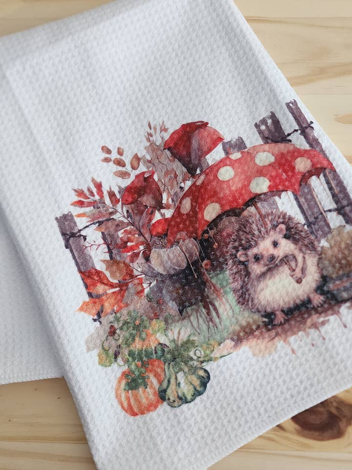 EFTERÅR/PINDSVIN VISKESTYKKE for engroshandel hos Doodles and Lace