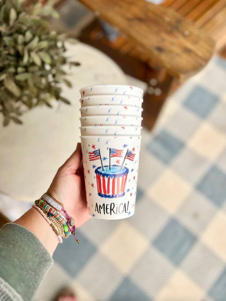 HBD America Reusable Cups for wholesale by Happy By Rachel, LLC