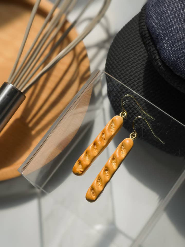 Ivy Lane Clay Co. - Wholesale Dangle Earrings - Baguette Earrings0