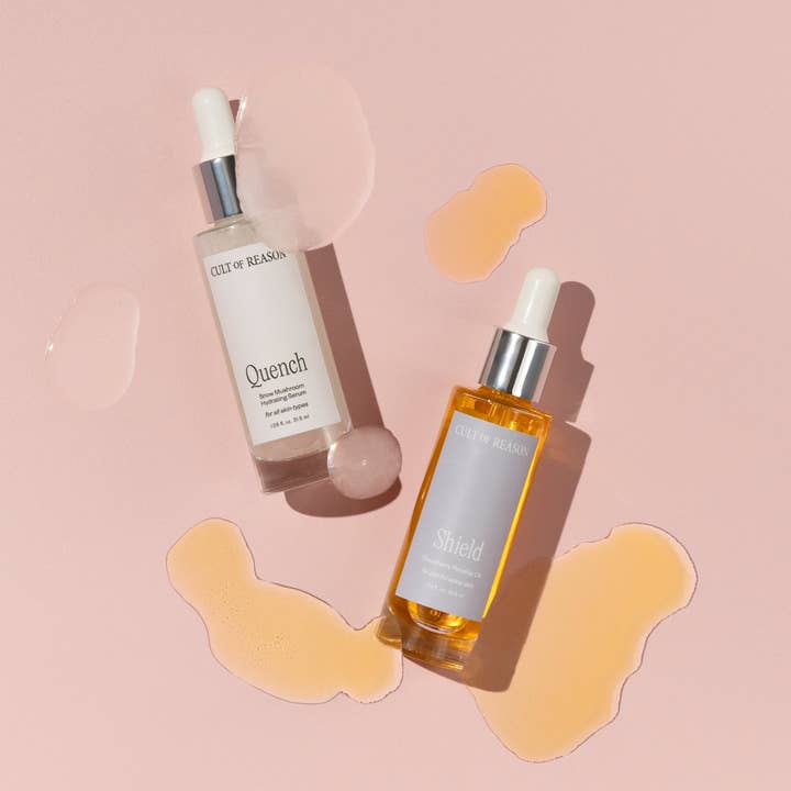 Cult of Reason Skincare - Wholesale Facial Moisturizer - The Duo (Quench and Shield)1