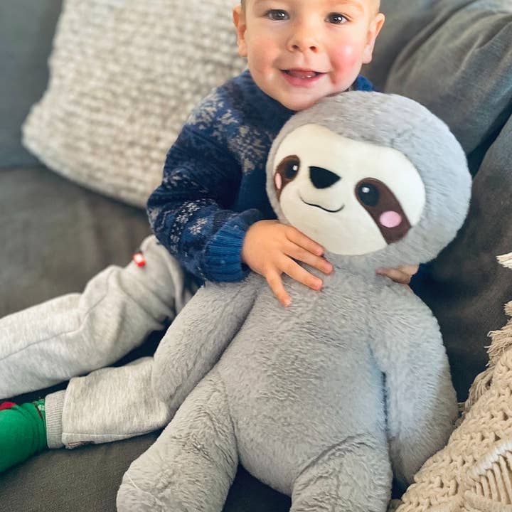 LoveHugs - Wholesale Stuffed/plush toy – Kids & baby - 1.5kg Weighted Teddy For Anxiety - Sloth Weighted Stuffed An8