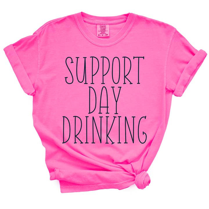 tcbco - Vente T-shirt sérigraphié – femme - T-shirt de soutien à la consommation diurne d'alcool4