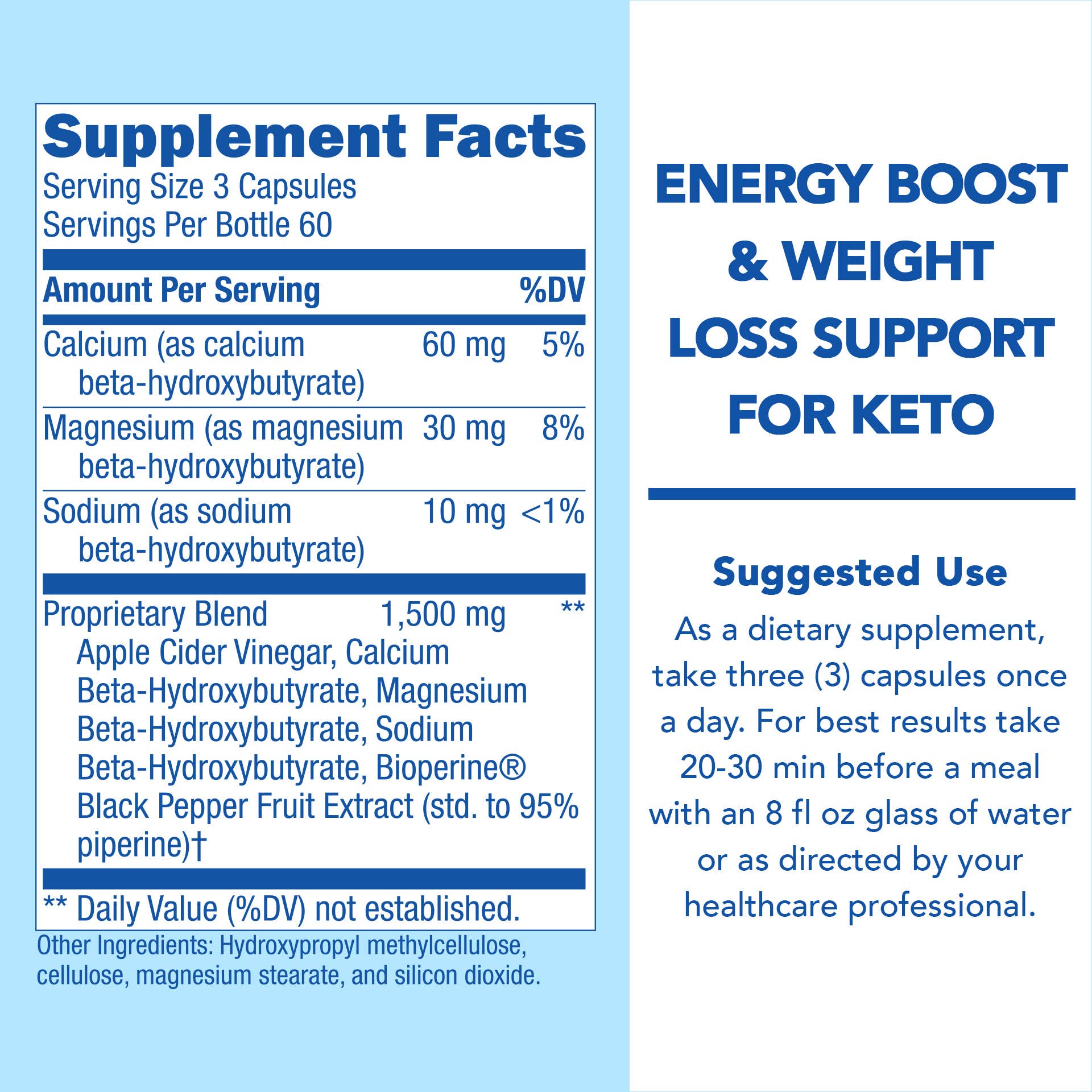 Super Natural Goods – wholesale Oralt tillskott/Vitamin – Keto BHB når ketos snabbt, Boost Energy, ACV Keto 453