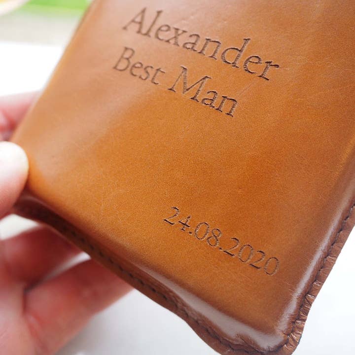 Stabo – wholesale Flask – Personalised leather hip flask with gift box.1