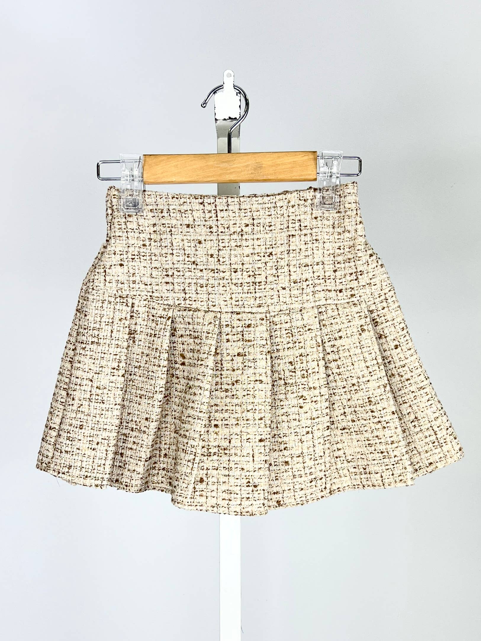 MINI MIGNON PARIS – wholesale Kjol - Barn – Plisserad tweedkjol för flickor6