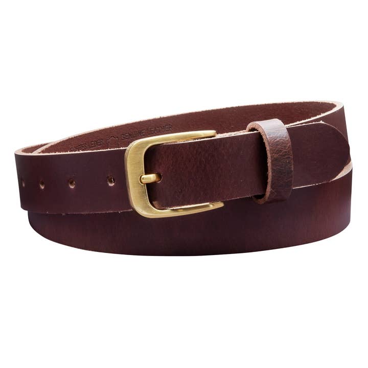 Ceinture de 30 mm fabriquée en Allemagne EH316-VLMarron foncé pour la vente par A-Venten GmbH