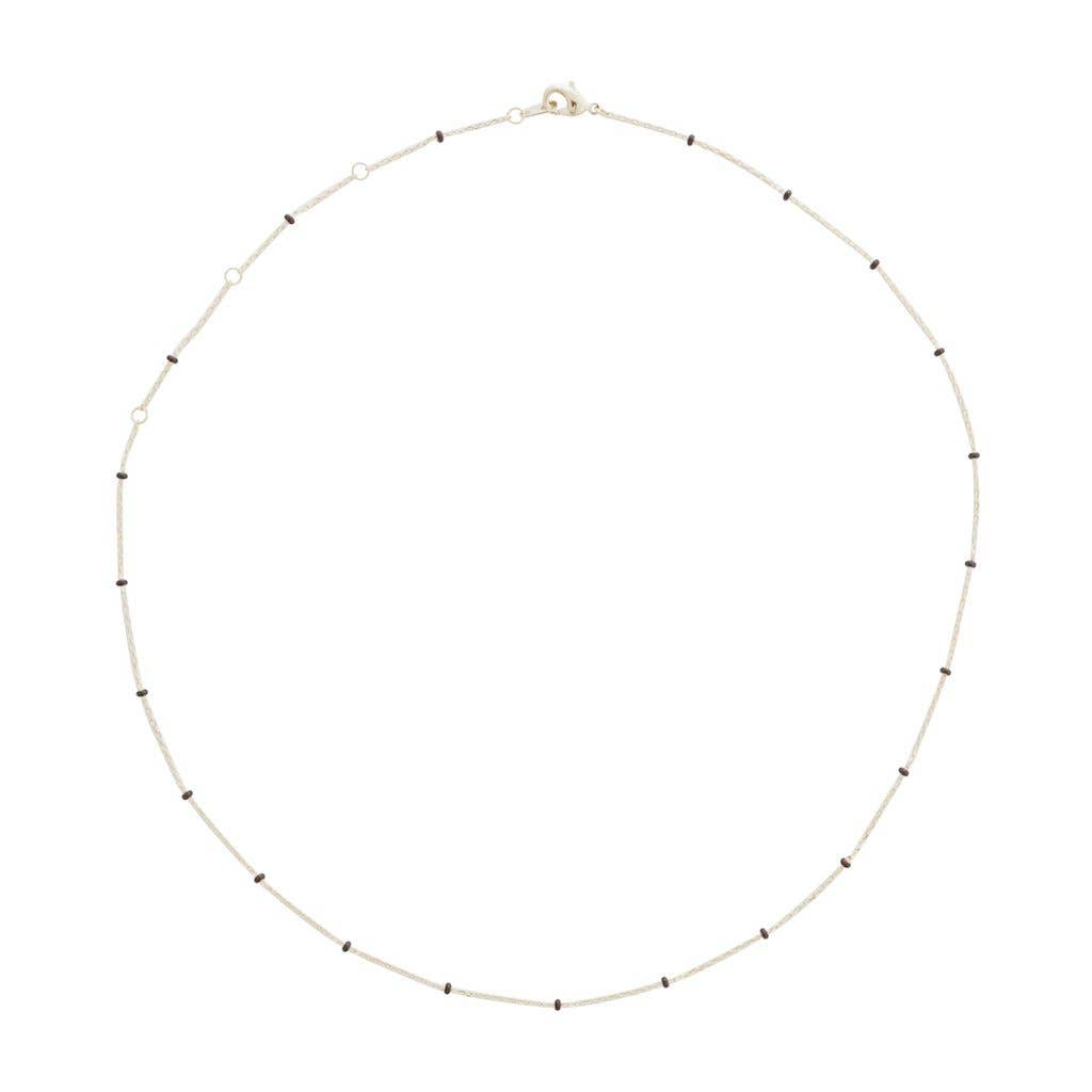 Honeycat Jewelry - Wholesale Link & Chain Necklace - Mary Beaded Chain Necklace7