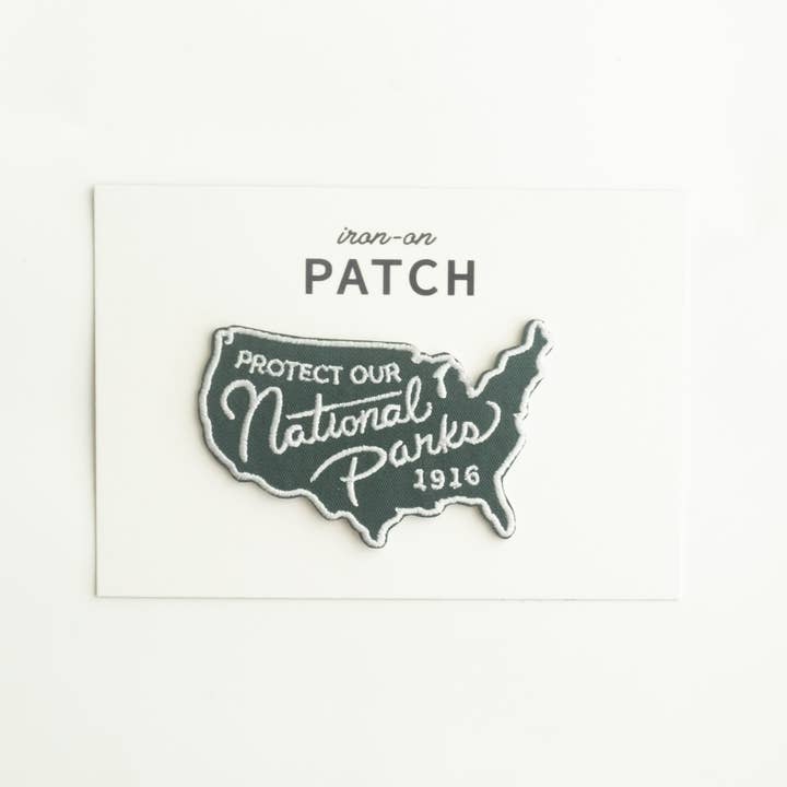 Union Made - Wholesale Patch - Protect Our National Parks Iron-on Patch - 1916