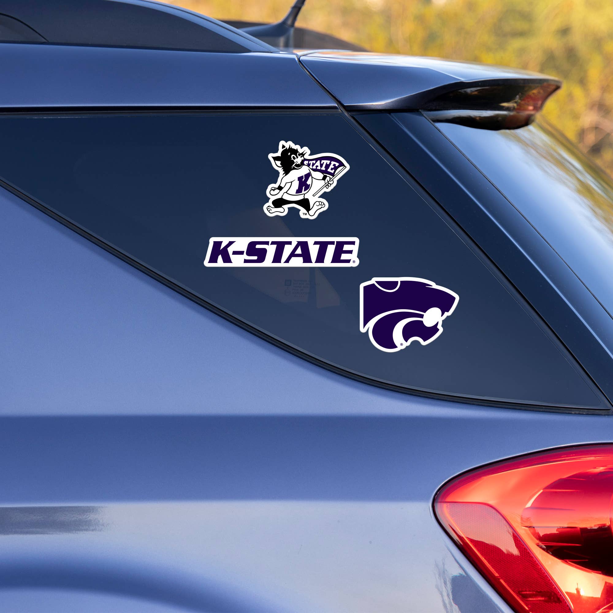 Rico Industries - Vente Autocollant - Autocollant Triple Jeu Standard des Rockets de Toledo NCAA2