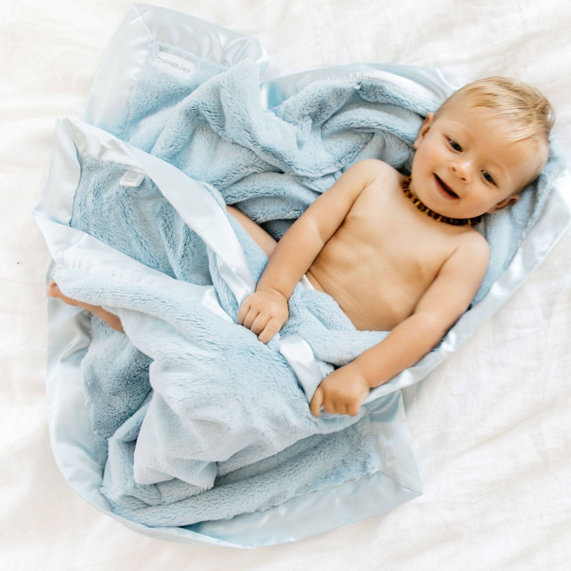 Saranoni - Wholesale Receiving Blanket - Baby - SATIN BORDER RECEIVING BLANKETS76