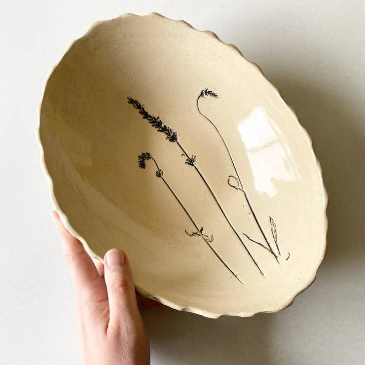 Hester's Studio - Wholesale Serve Bowl - Large oval ceramic serving bowl for entertaining4