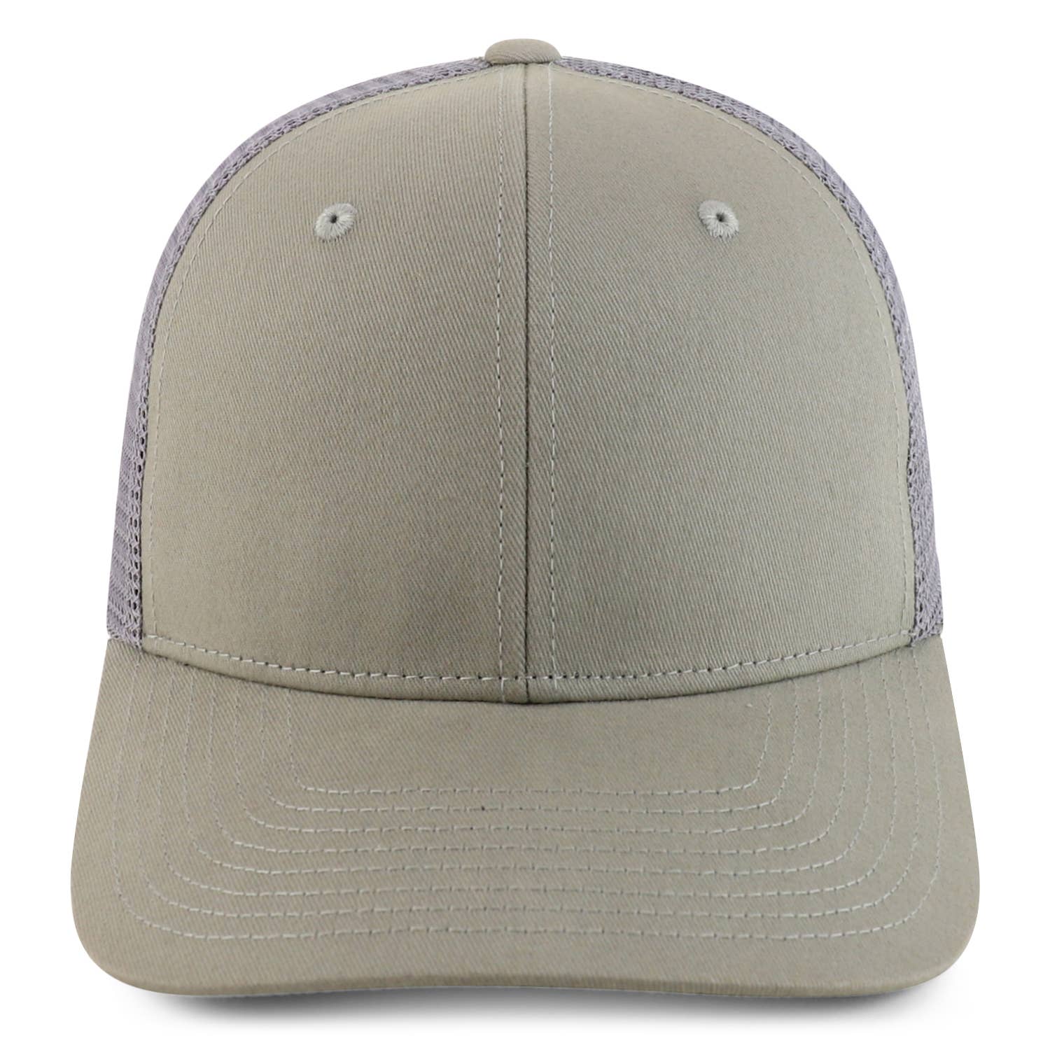 Trendy Apparel Shop – Großhandel Trucker-Cap – Unisex – Übergroße Trucker-Kappe aus strukturiertem, gebogenem Netzstoff mit Schnappverschluss, XXL1