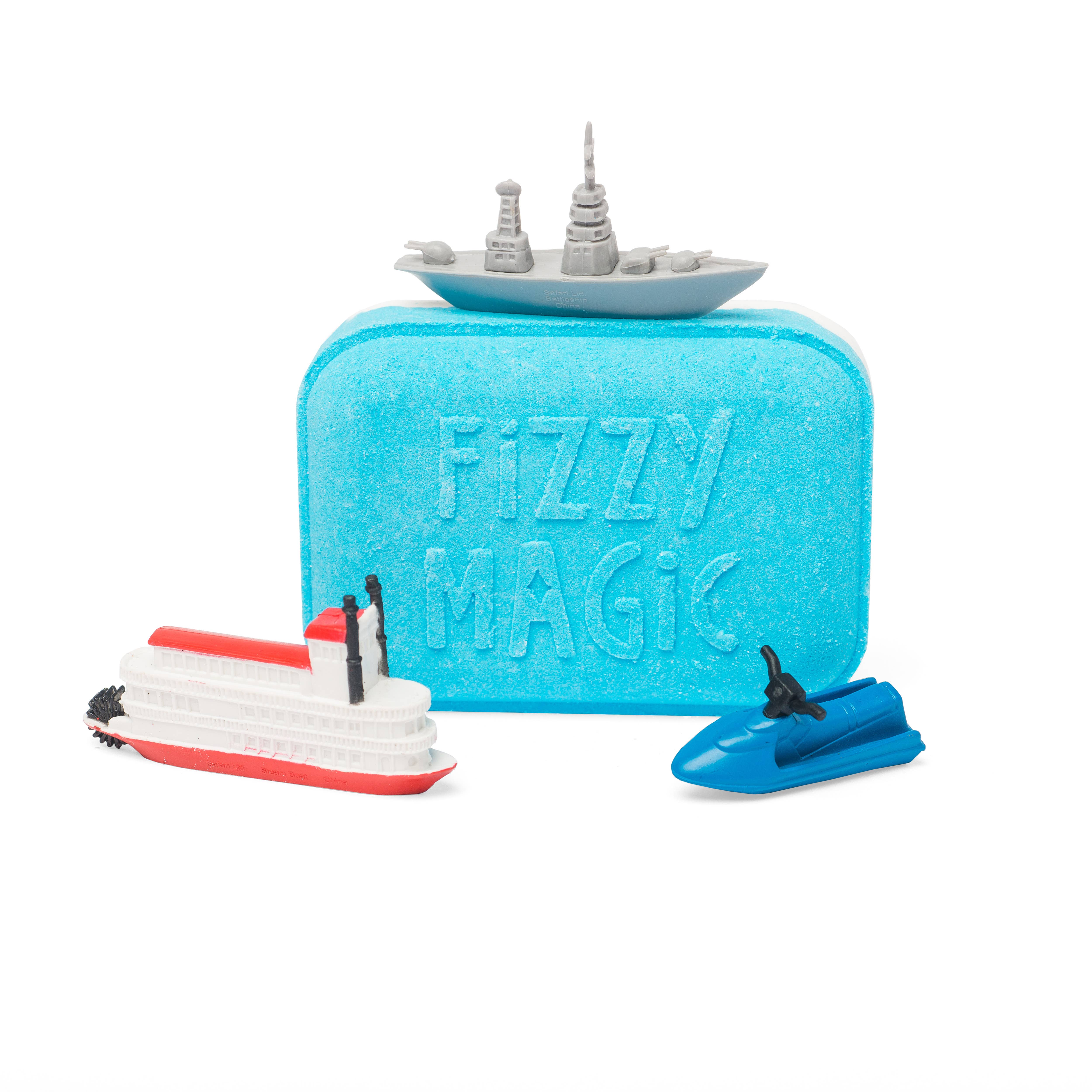 Purposeful Bliss - Fizzy Magic - Wholesale Bath Bomb/Fizz - Kid's Bath Bombs, Boat Surprises Mix3