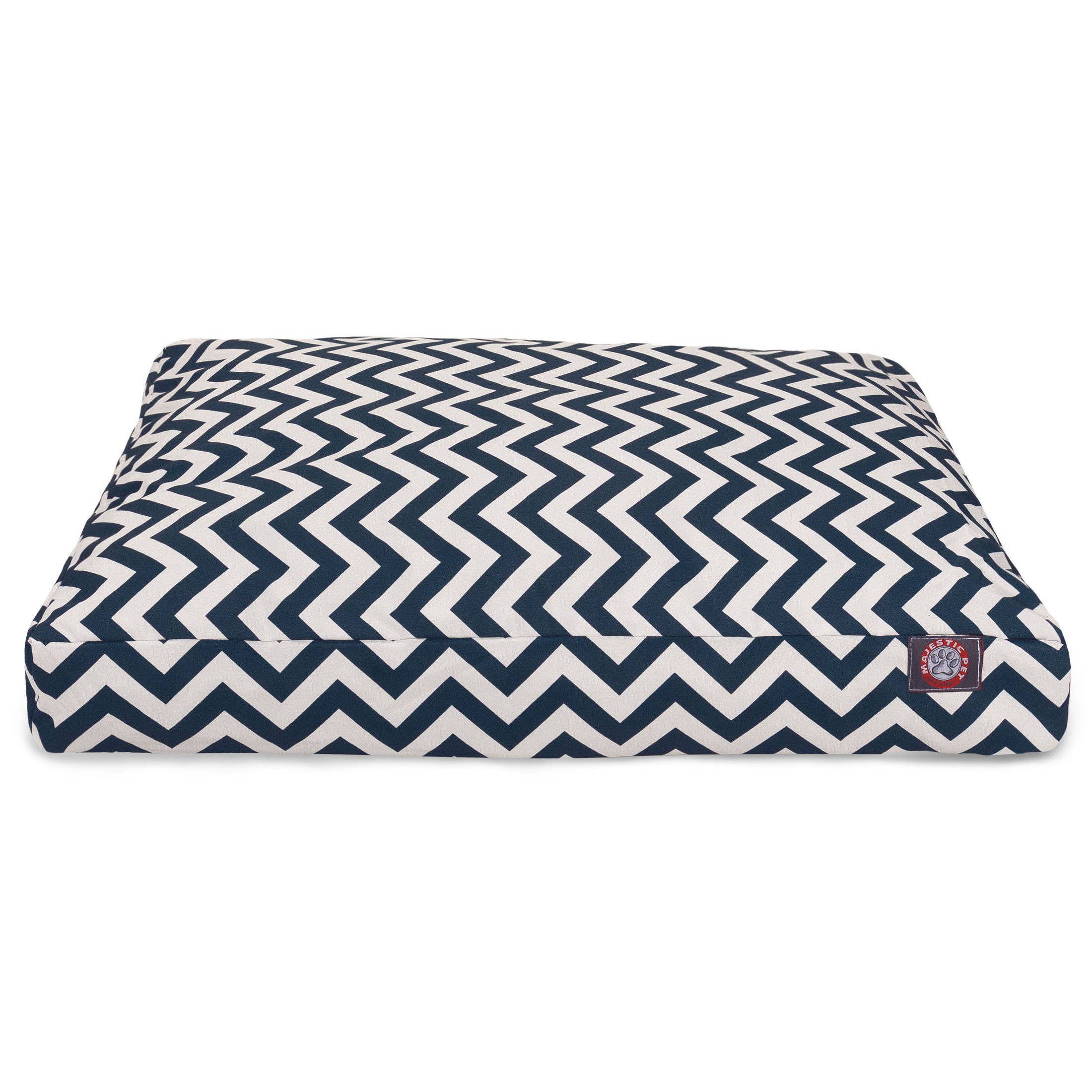 Majestic Pet Products – cama - Cão por atacado – Cama retangular para cães Chevron61