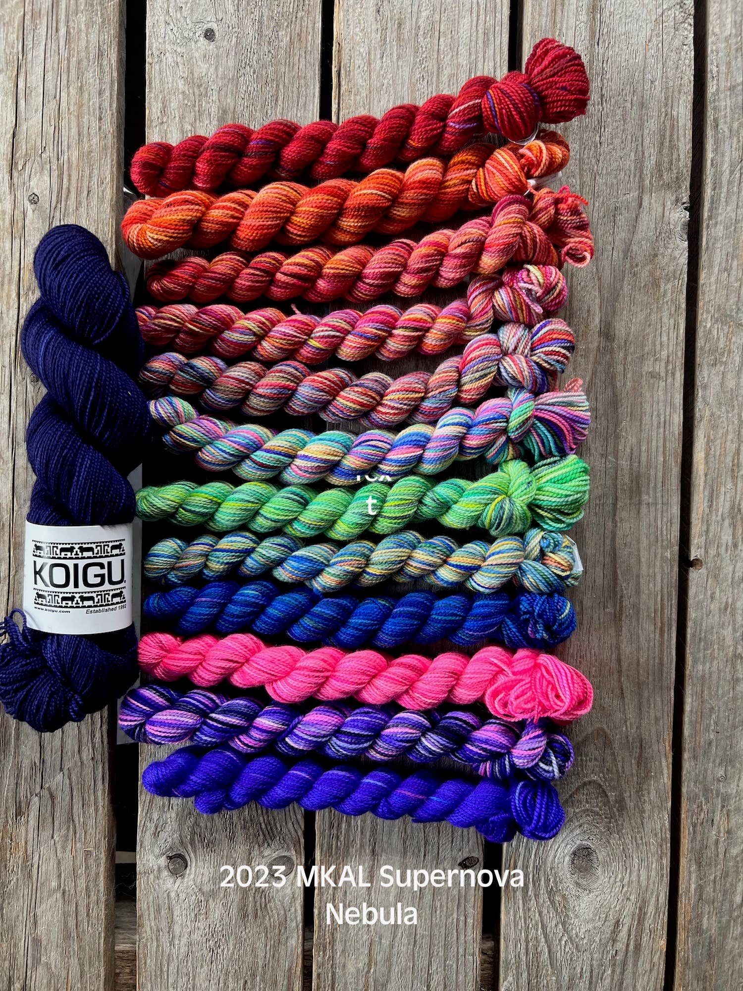 Koigu Wool Designs – wholesale Knitting/Crochet Supplies – Supernova MKAL 20233