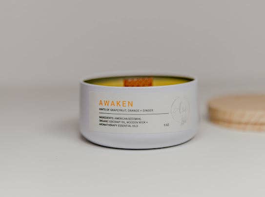 Wellness by Ari - Wholesale Jar/Filled Candle - AWAKEN1