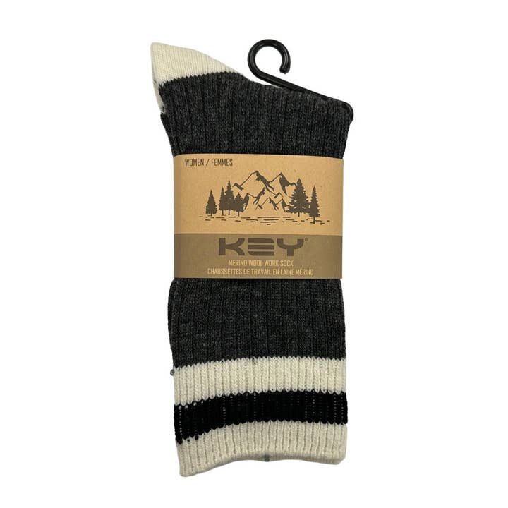 Ladies Wool Work Sock Crew for wholesale by Dot-Line Design