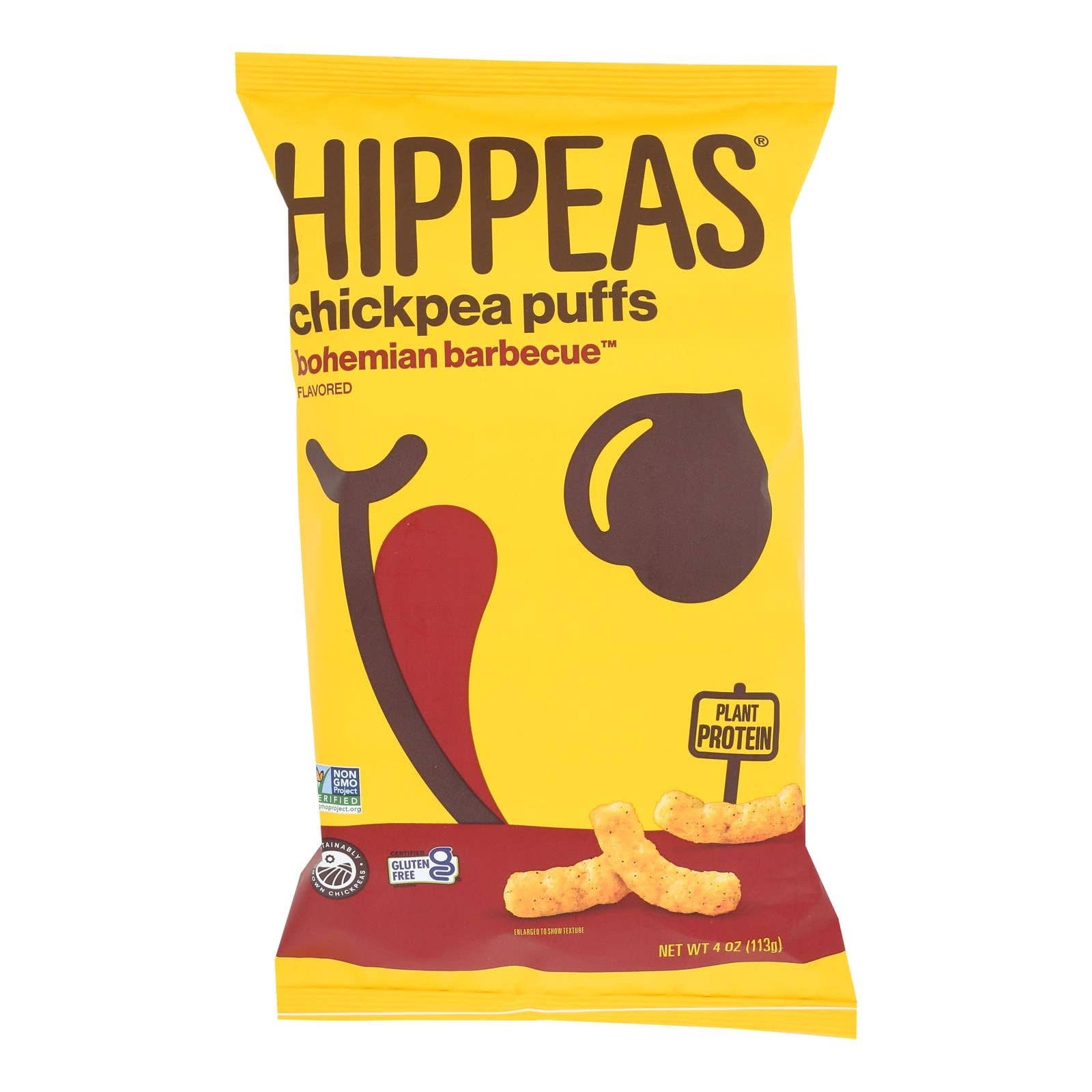 Ware Spark - Wholesale Puffed Snack - Hippeas - Chickpea Puff Bohemian Barbecue - Case Of 12-4 Ounce0