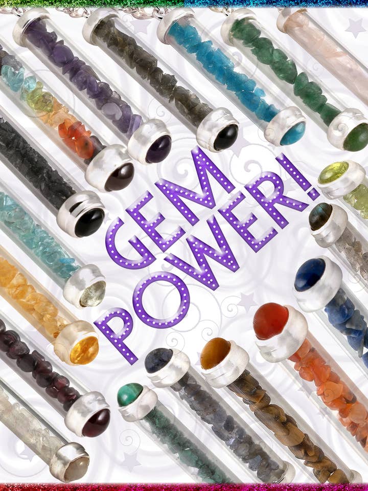 GEM POWER Starter Set OPTION 2 w/ Spinner Rack SSGP2 for wholesale by Starlinks Gifts