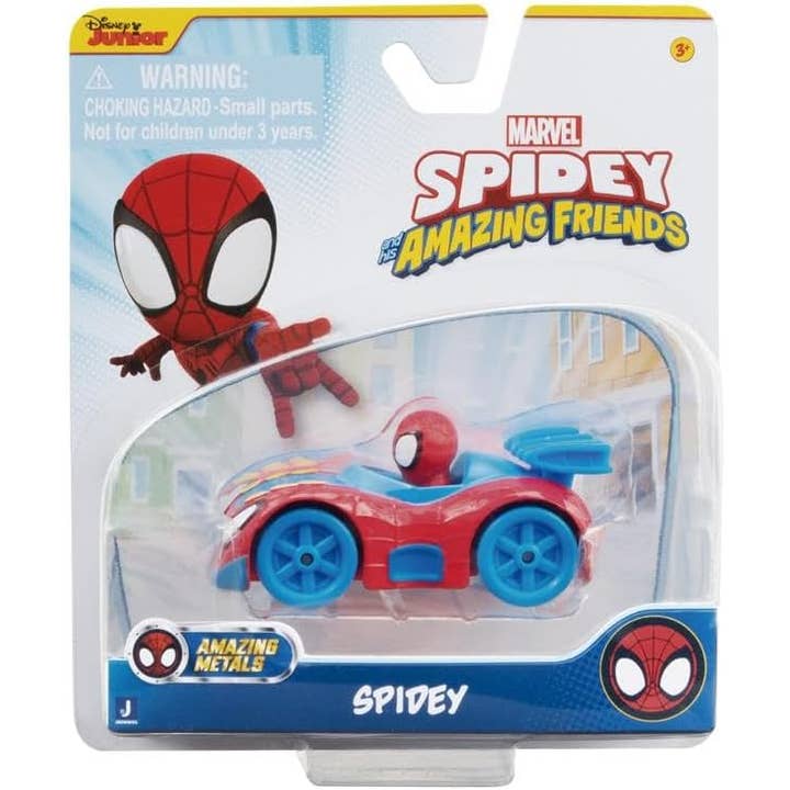 Empire Discount - Wholesale Toy Car/Truck - Kids - Disney Junior Marvel Spidey Metal Vehicles 4