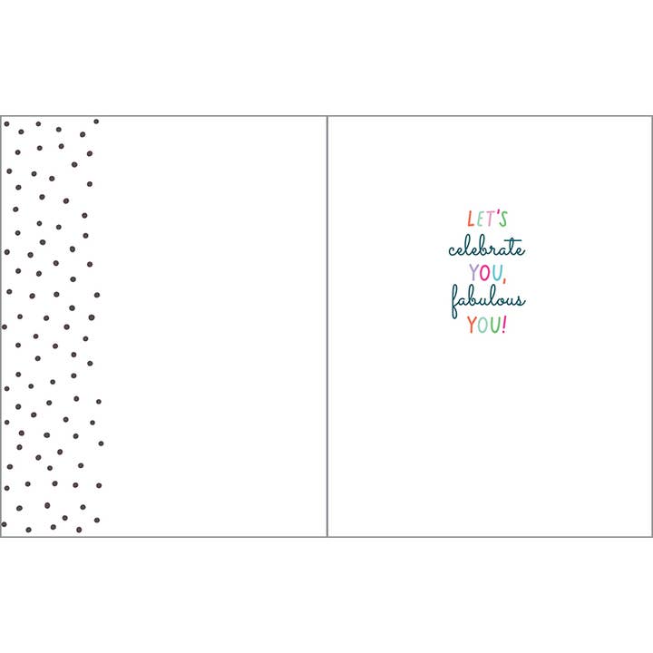 GINA B DESIGNS - Wholesale Birthday Card - Birthday Greeting Card - Polka Dot Birthday1