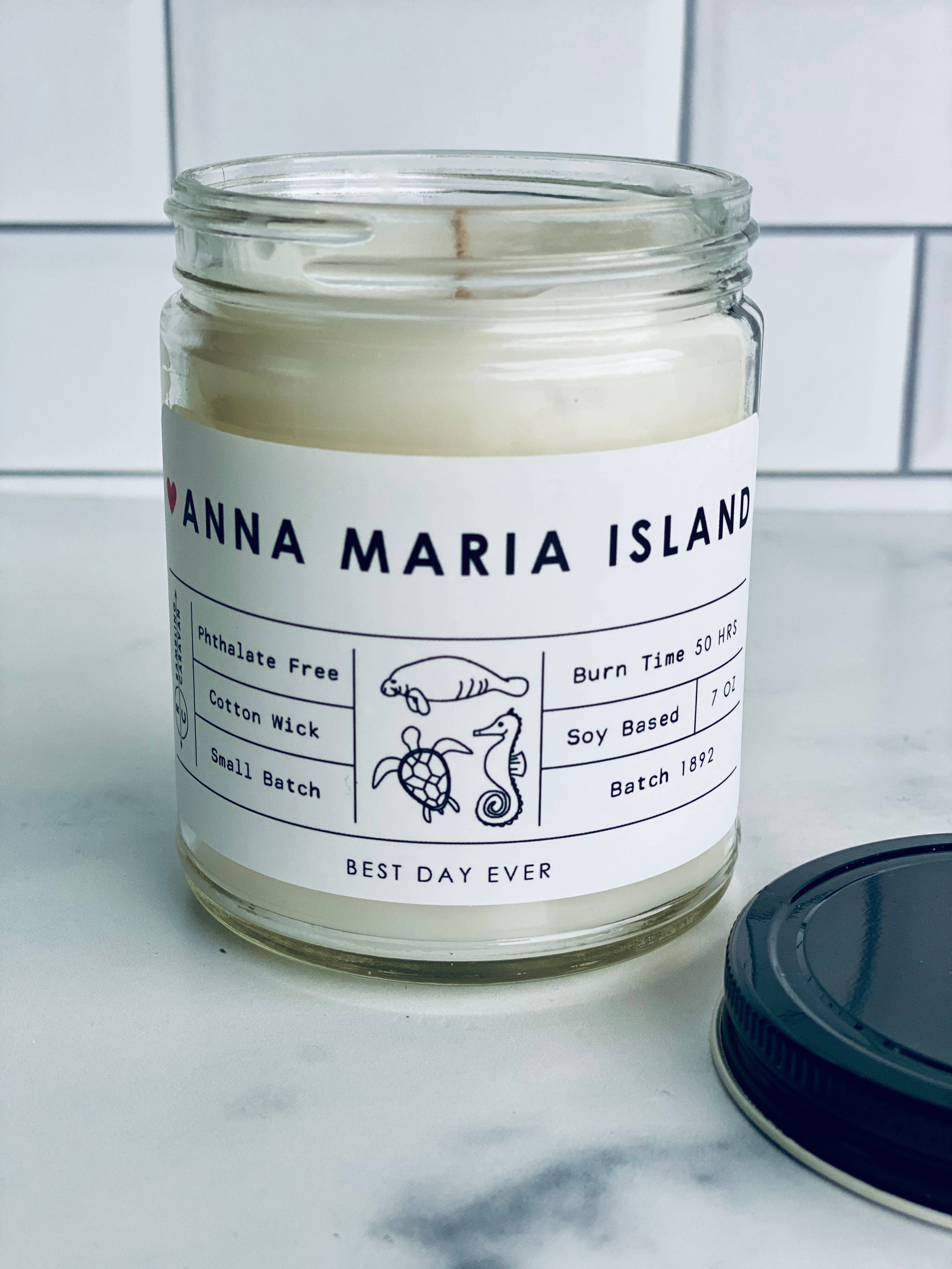 Rambling Caravan - Wholesale Jar/Filled Candle - Anna Maria Island, FL Candle6