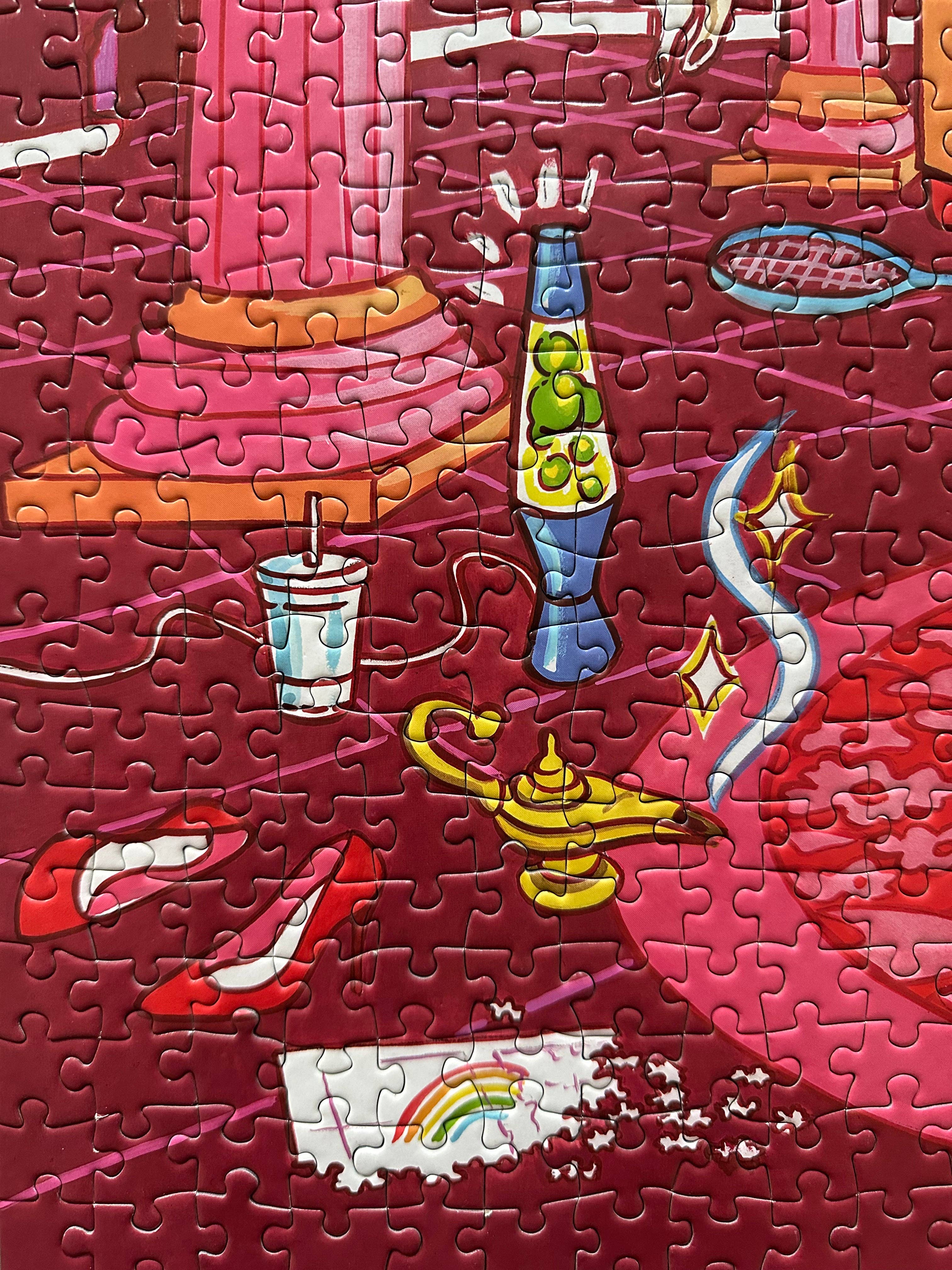 Mango Puzzles - Wholesale Puzzle - Adult - Baroque Girl | 1000-piece Puzzle for Adults | Artwork by Jules Monson1