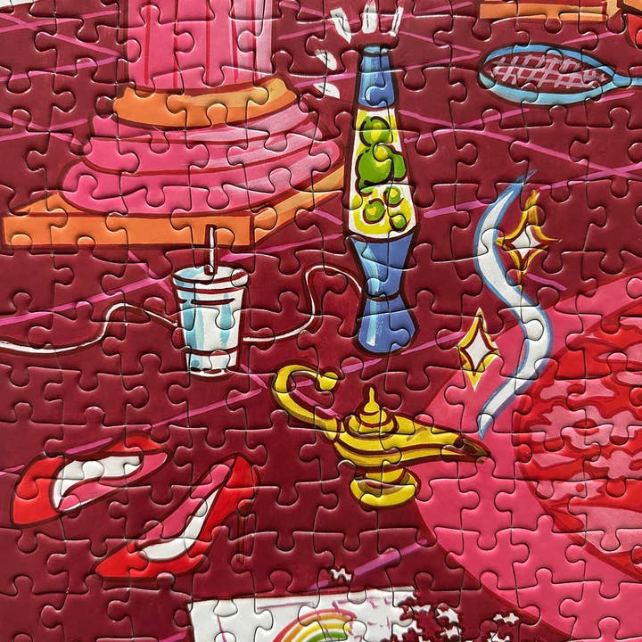 Mango Puzzles - Wholesale Puzzle - Adult - Baroque Girl | 1000-piece Puzzle for Adults | Artwork by Jules Monson1