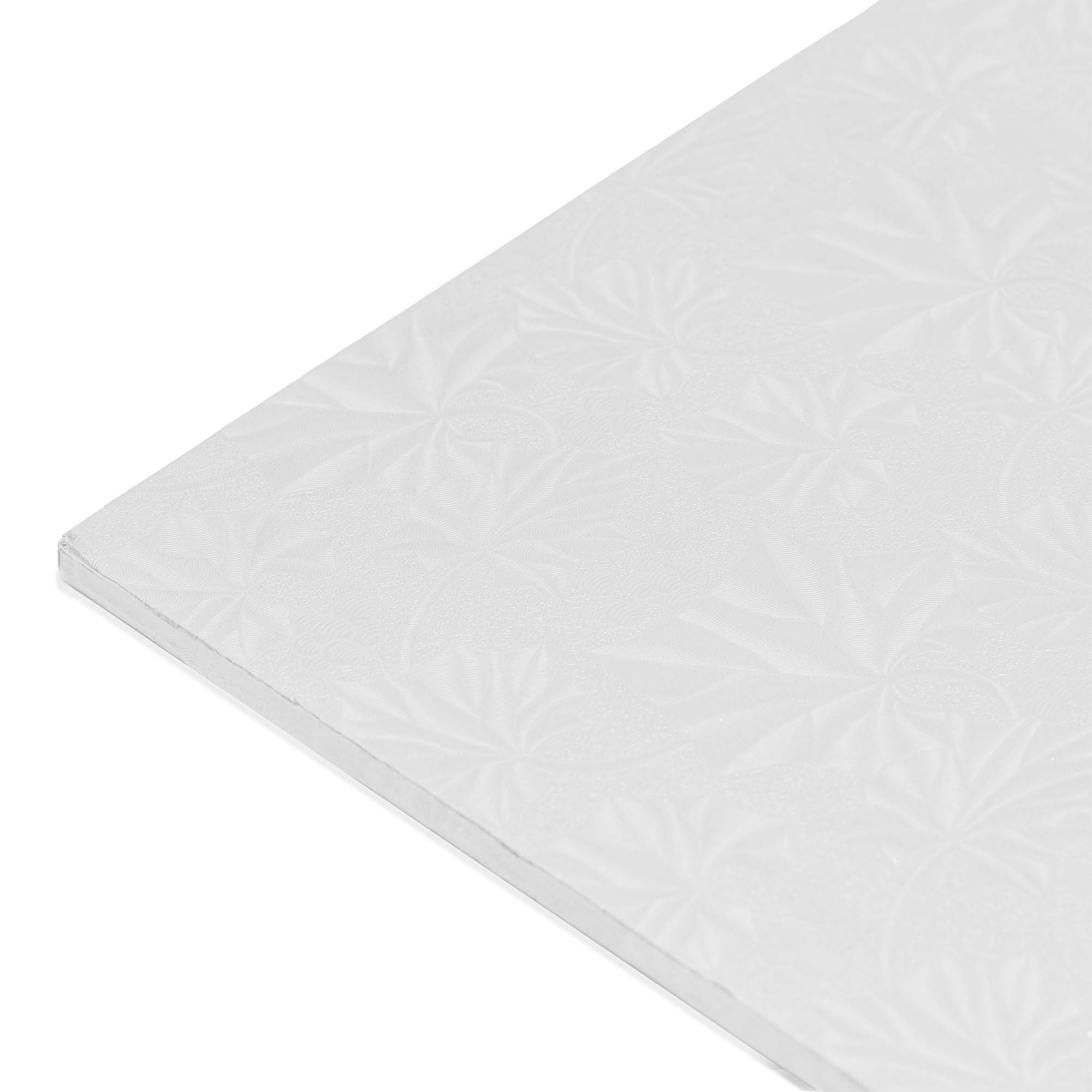 Blanc Demi-feuille à gâteau en filigrane, lot de 5, blanc en vente sur Faire3
