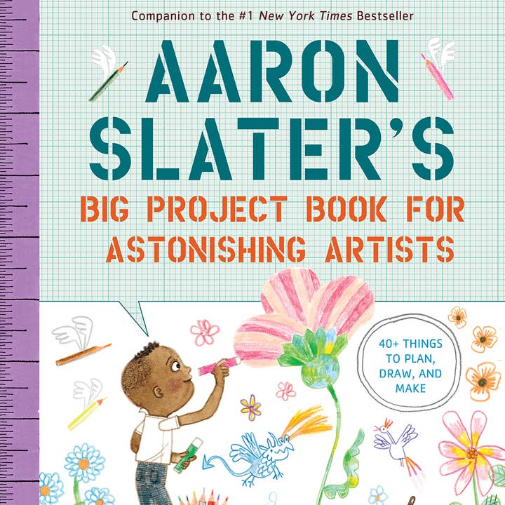 Abrams - Wholesale Coloring & Activity Book - Kids & Baby - Aaron Slater's Big Project Book for Astonishing Artists0