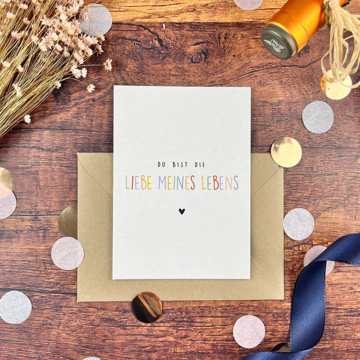 Naturbedacht - Wholesale Valentine's Day Card - Valentine's Day Card - Fair, Ecological And Sustainable1