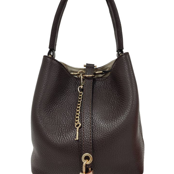 Florence Leather - Venta al por mayor Bolso con correa - Mujer - Bolsa tipo bombonera8