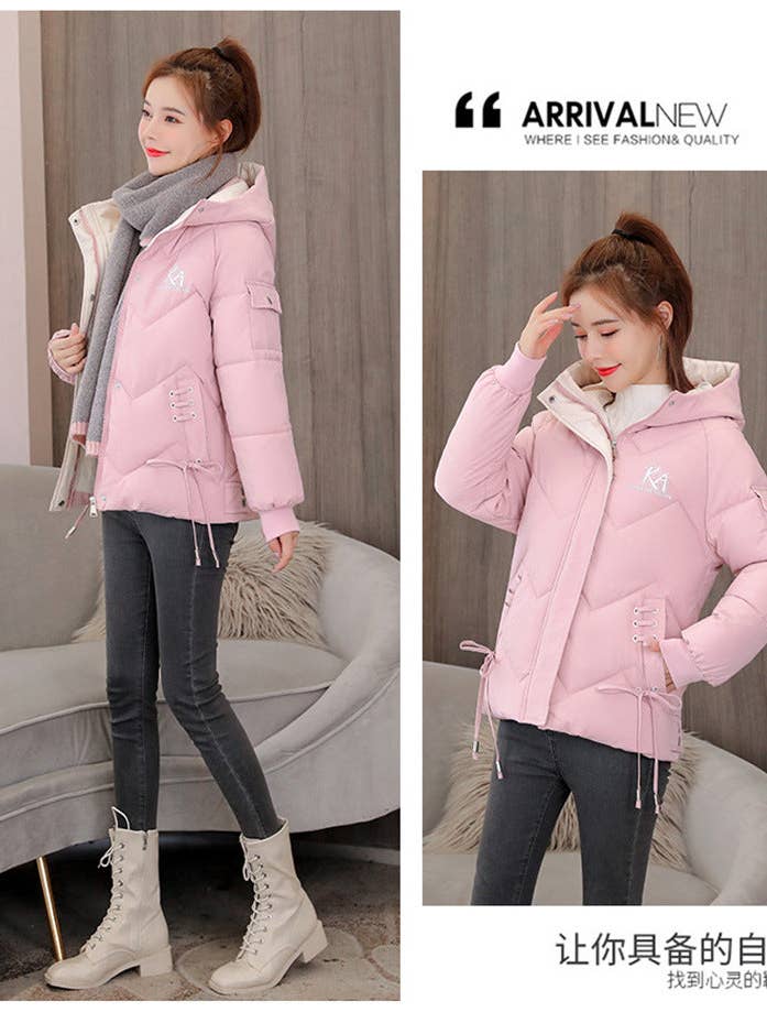 Marayn - Wholesale Puffer Jacket - Women's - Chic 2025 Winter Puffer Jacket Korean Style Warm Loose #237
