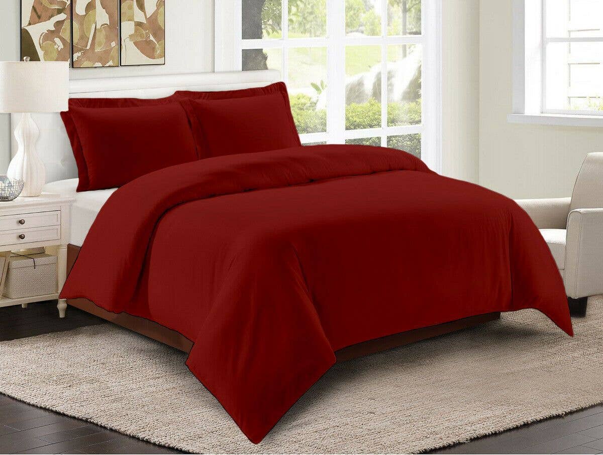 Cypress Linen / Bluff City Bedding - Wholesale Beddengoedset - Donsdekenhoes Set Superzacht Egyptisch Comfort 1800 Draads 3-delig voor Dekbed9