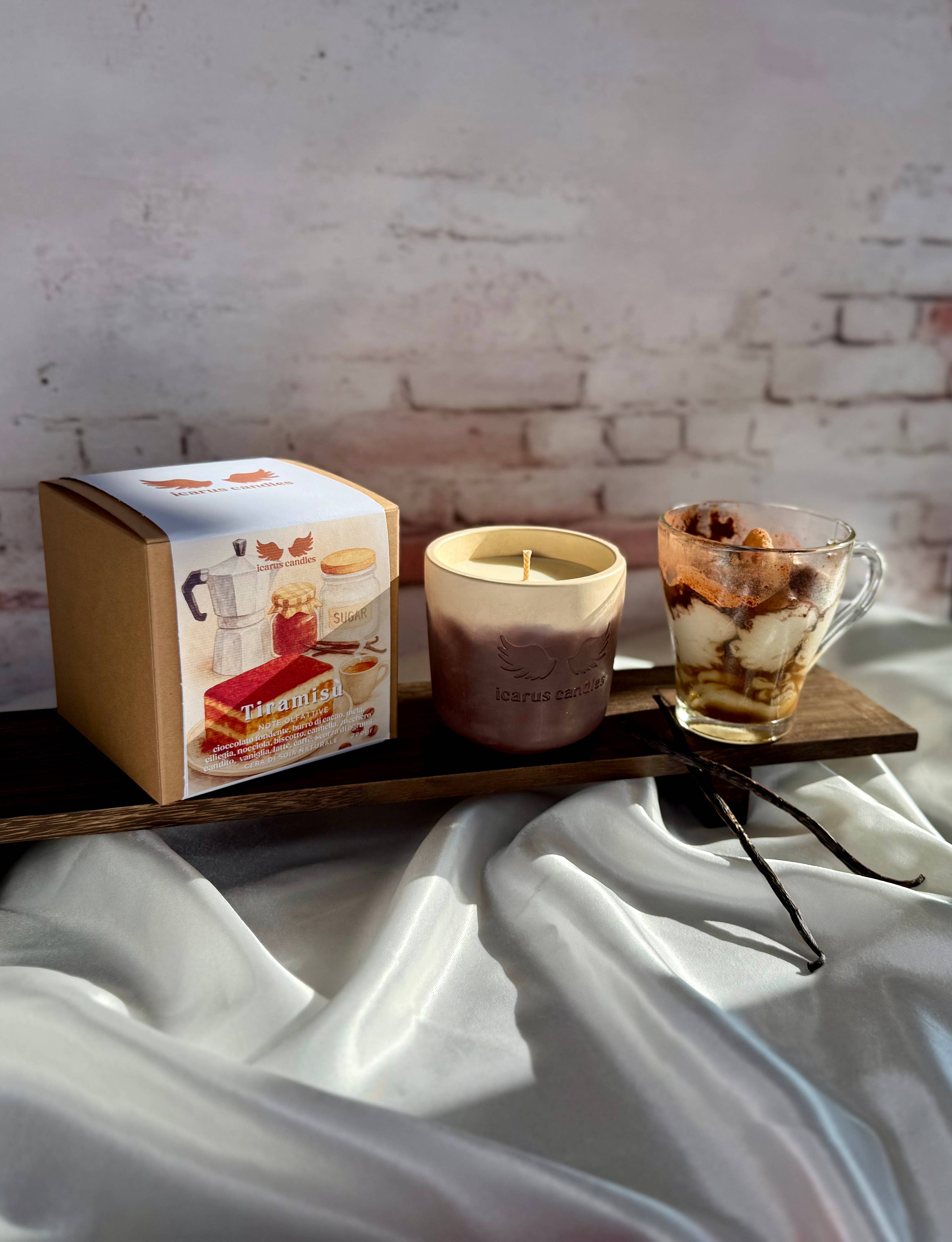Icarus Candles - Wholesale Jar/Filled Candle - Candela - Tiramisu2