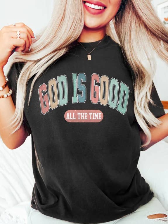God is altijd goed T-shirt voor wholesale door Forever11