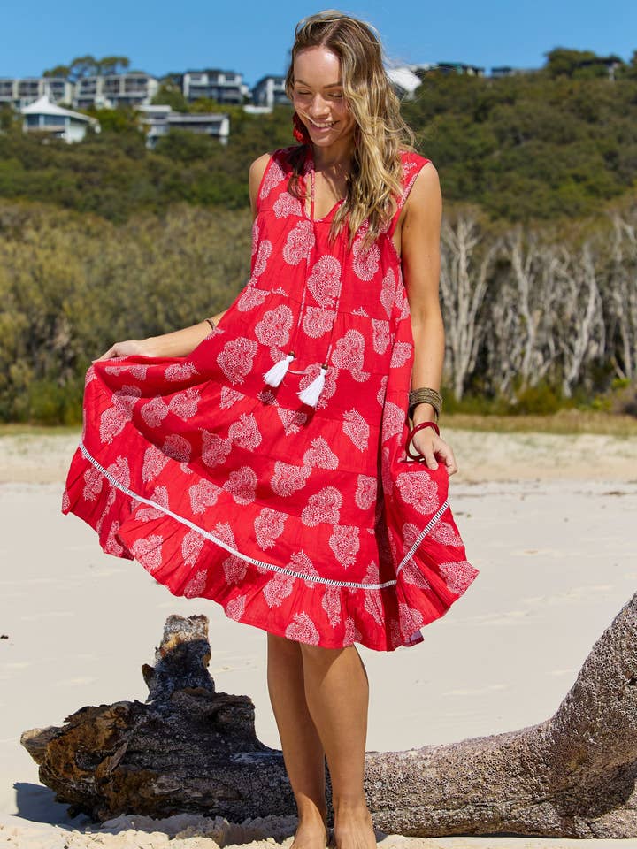 Robe Lulu Paisley pour la vente par Naudic