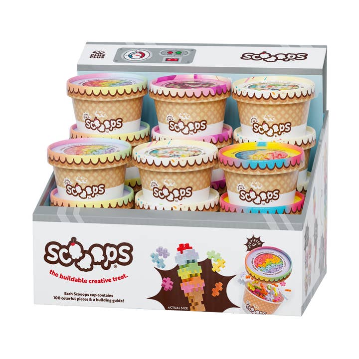 Scooops - 24 pc Display Program for wholesale by Plus-Plus USA