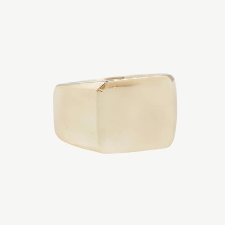 Rechthoekige zegelring voor wholesale door Studio Grun