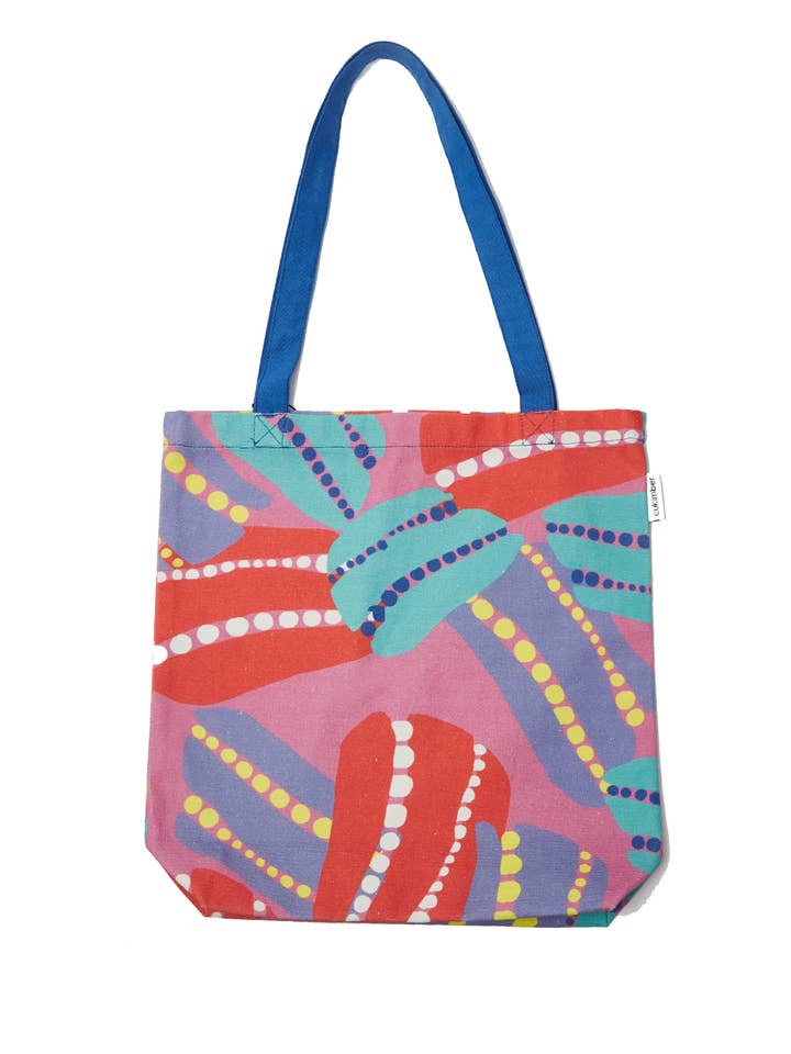 Cabas en toile rose anémone pour la vente par cukimber