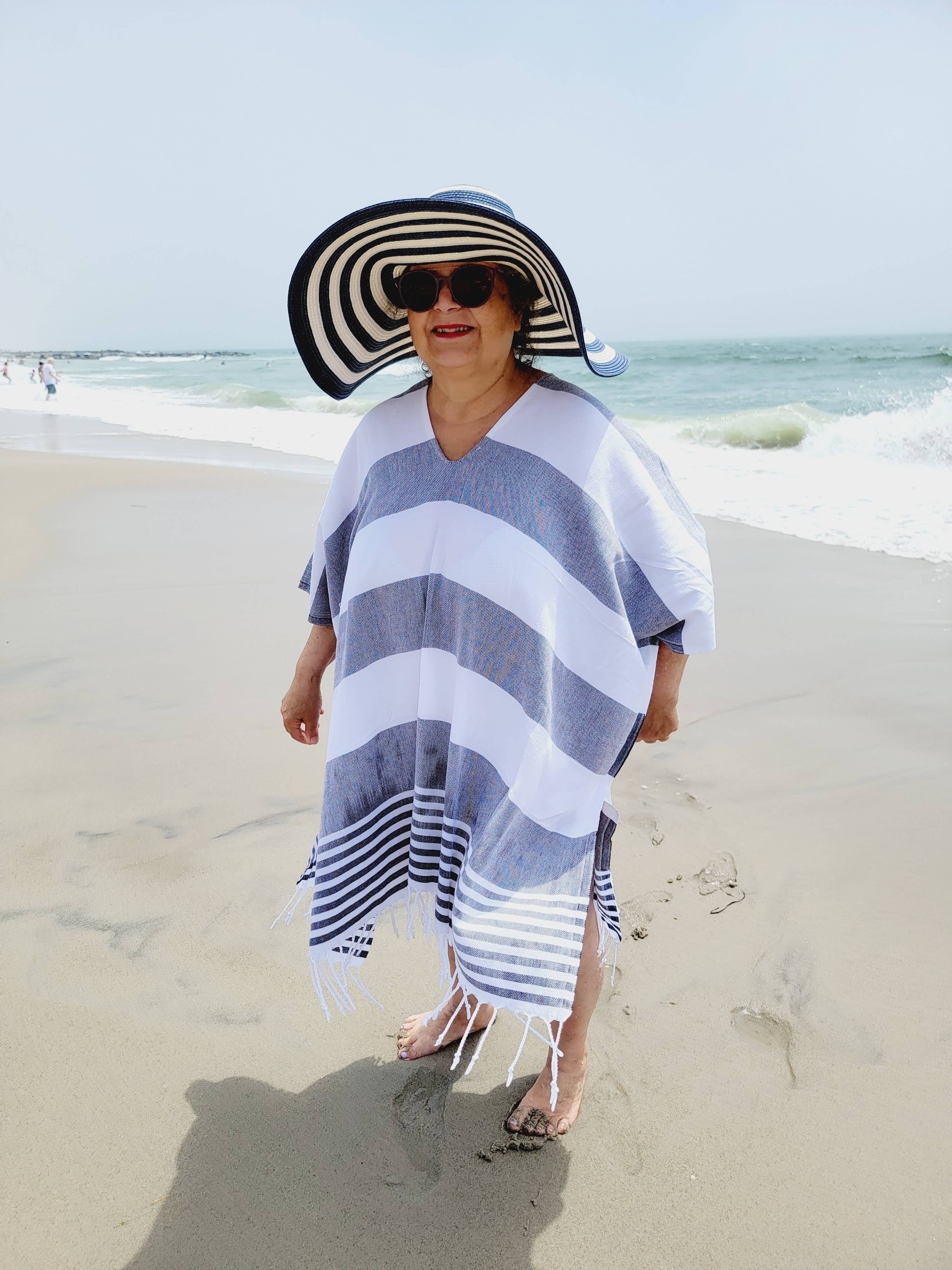 EBRU Home – Engroshandel Strandbadekåbe – Dame – Strandkjole, Stranddække, Håndlavet Lys betræk21