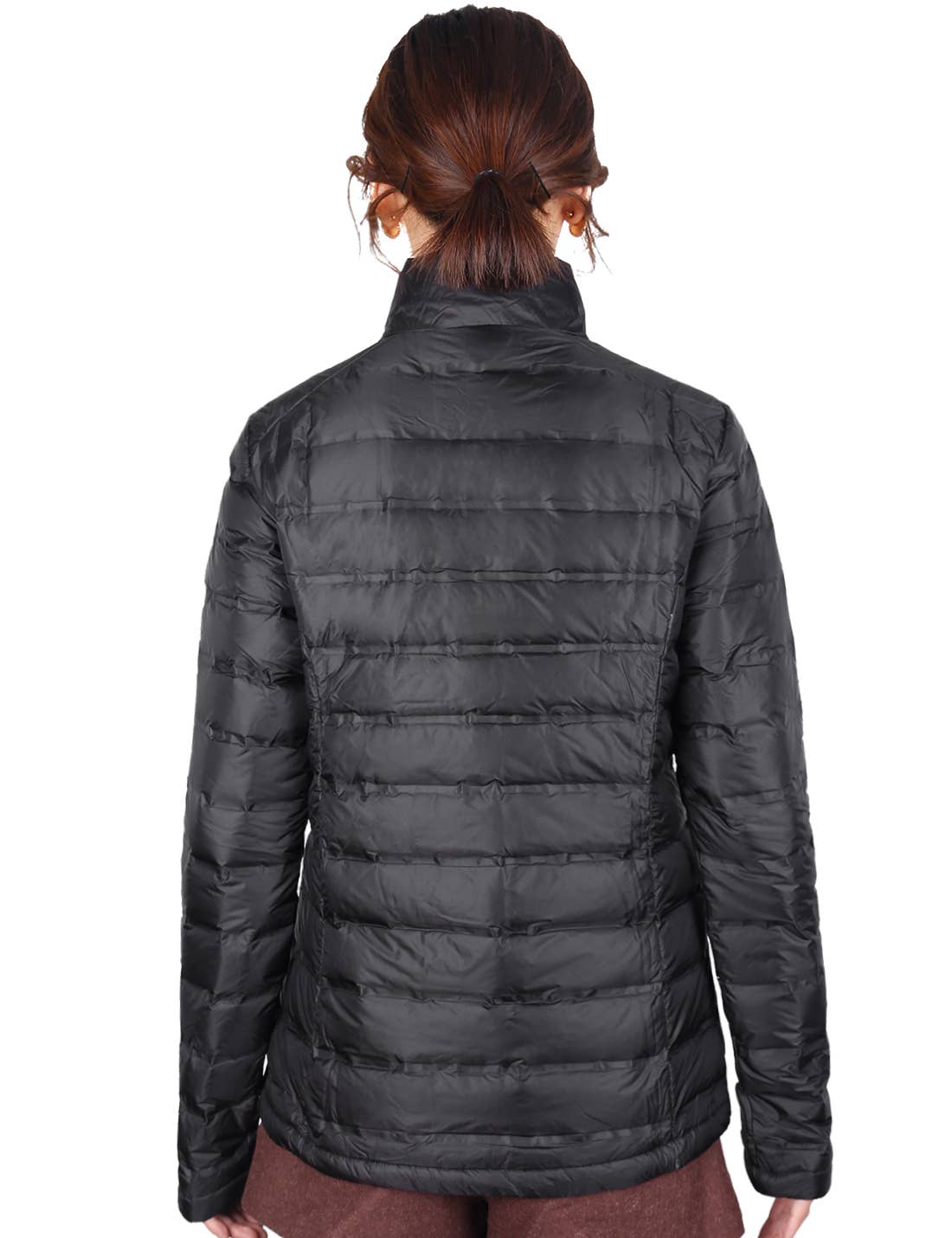 Qing Dao Lai Si Ma Te Fang Zhi You Xian Gong Si – Engroshandel Puffer jacket - Dame – Pakkbar pufferjakke til kvinder Dunfrakke Vandtæt12