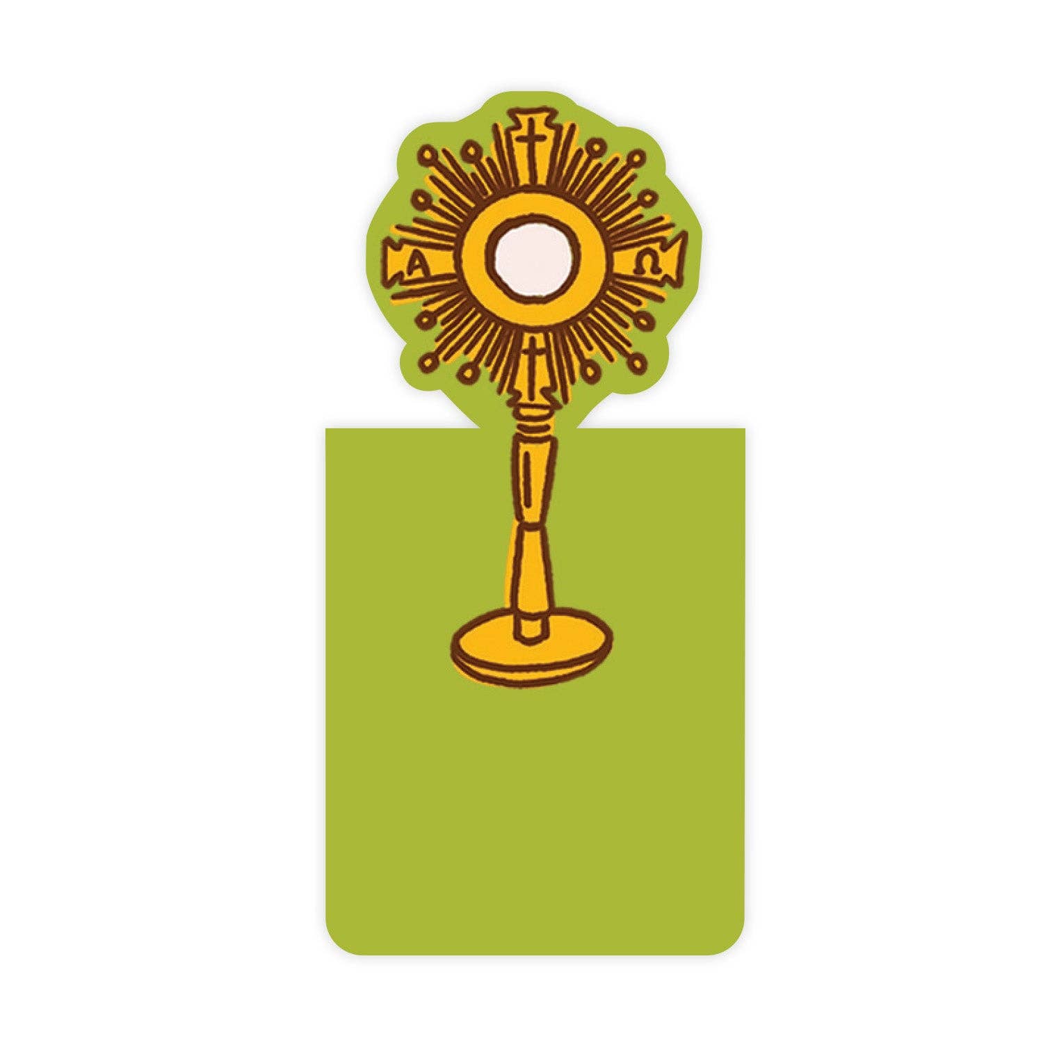 Catholic Family Crate® - Wholesale Bookmark - Adoration (Monstrance) Magnetic Bookmarks1