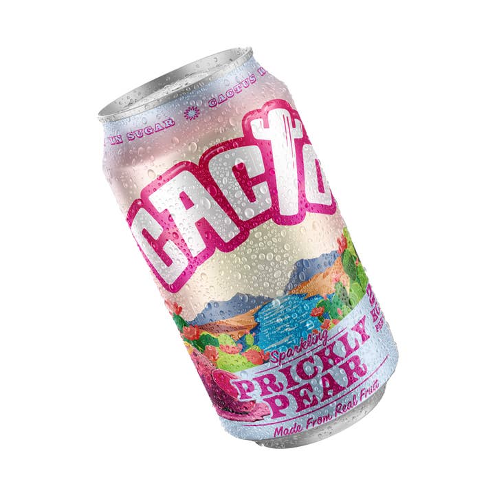 Original Prickly Pear - Soda à faible teneur en sucre pour la vente par Cacto Drinks